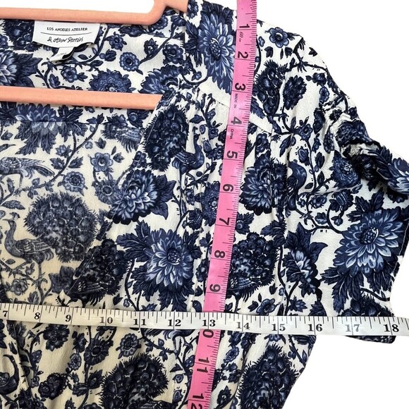 & Other Stories Mini Wrap Dress In Floral Lucia Print - Picture 10 of 16